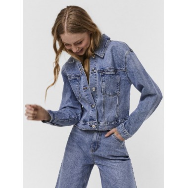 VERO MODA giubbino vmbrenda ls denim jacket mix ga noos gu384